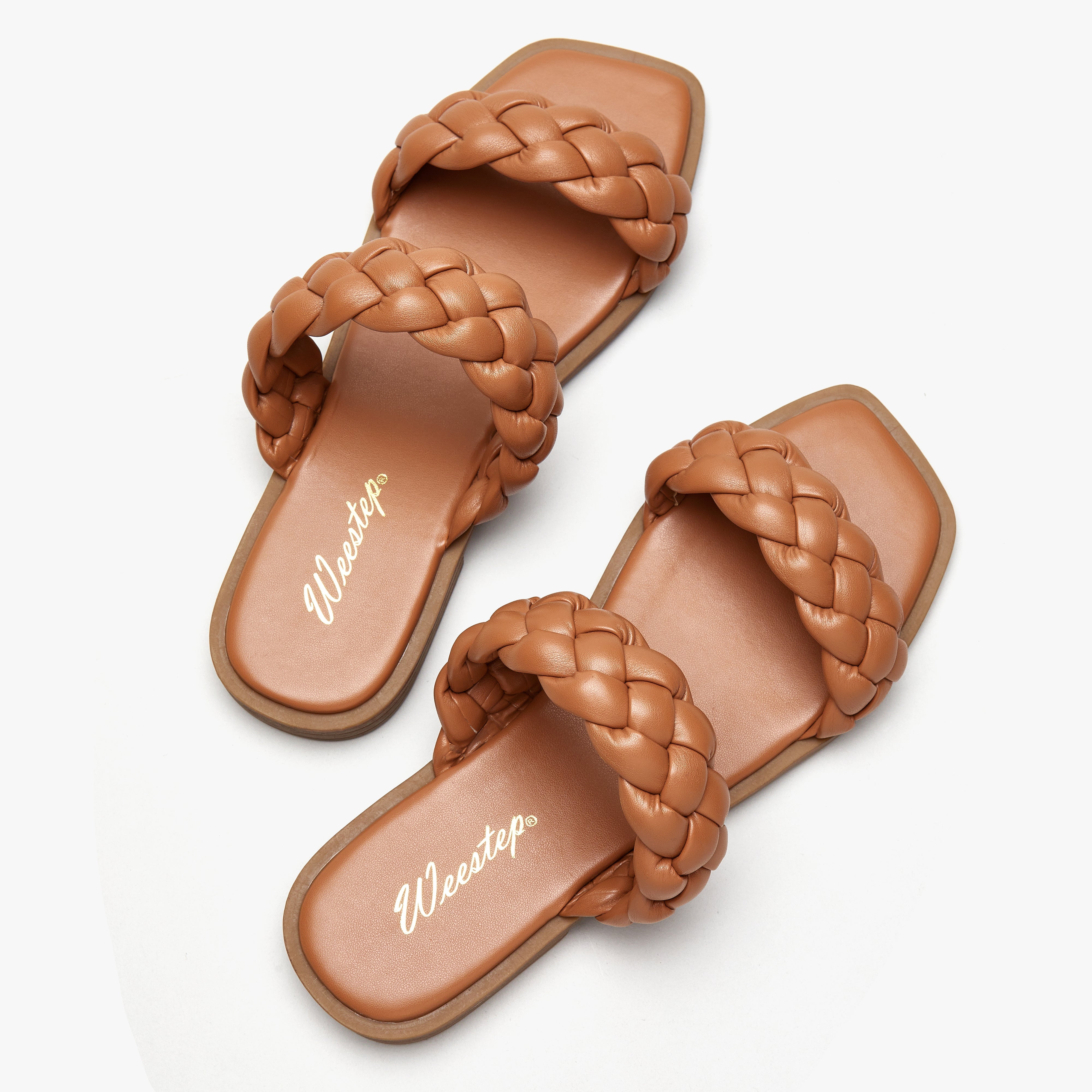 Womens on sale braided sandals